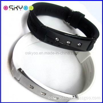 Power Titanium Ion Magnetic Bracelet Sports Ion Balance Bands (P072)